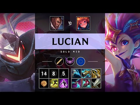 Lucian Mid vs Zoe - EUW Master Patch 25.19