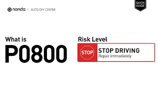 Meaning of OBD p0800