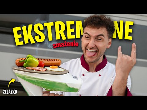 USMAŻYLIŚMY JEDZENIE na ŻELAZKU 🤣🤣🤣