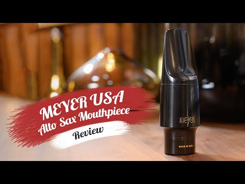 Meyer Alto Sax Mouthpiece Review | Hard Rubber Model