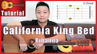 California King Bed Guitar Lesson - Rihanna