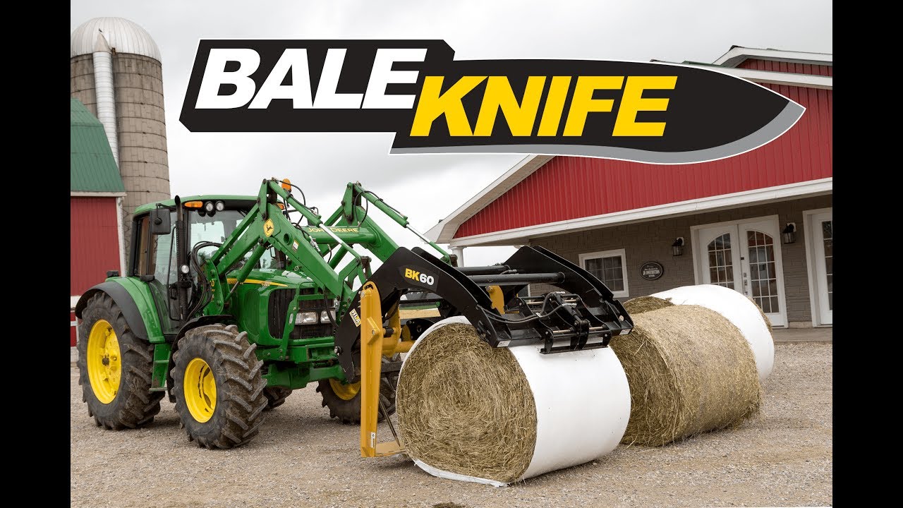 HLA Bale Knife Loader Mount BachRun Farms Ltd. Manufacturers of