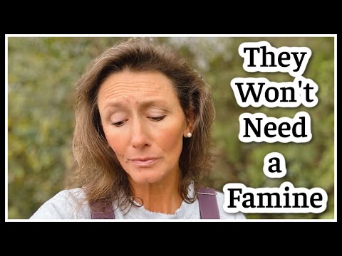 😞 They Won't Need a Famine at This Rate...