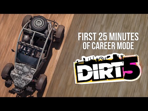 Dirt 5 - FIRST 25 MINUTES OF CAREER MODE!! (Xbox One X)