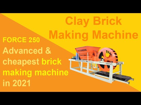 Semi Automatic Fly Ash Brick Machine