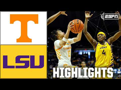 LSU Tigers vs. Tennessee Lady Volunteers | Full Game Highlights | ESPN College Basketball