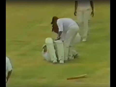 WI vs Eng 4th Test Trinidad 1986