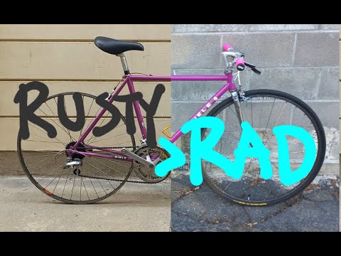 80s Road Bike to 1x10 urban commuter Bike Restoration Miele (Canadian!)