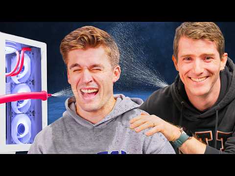 Minecraft… but you take REAL DAMAGE! – feat. Ludwig