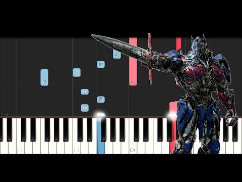 Transformers 5: The Last Knight - Official Trailer #3 (Piano Tutorial)