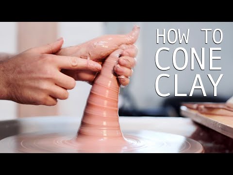 How to Cone Clay on the Potter's Wheel — A Beginner's Guide