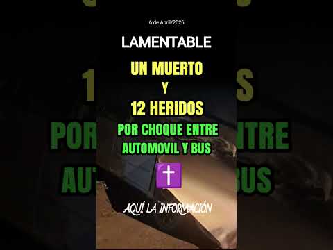 UN MUERTO Y DOCE HERIDOS POR CHOQUE EN QUININDÉ #noticiasecuador #quinindé #noticiasdehoy #news