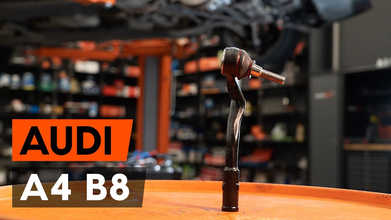Jak vyměnit kulový čep řízení na Audi A4 B8 – návod k výměně