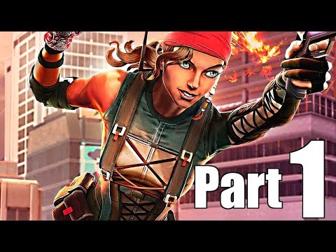 Agents Of Mayhem Gameplay Walkthrough Part 1- Knock Knock & Operation Raging Arrow (XBOX ONE)