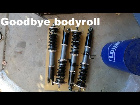 370Z BC racing true coilover and GKtech toe arms install