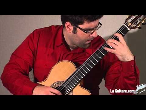 Luis Feu de Mesquita, luthier - Montreal guitar Show 2012 by Karl Marino