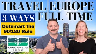 ✈️🕵️ Outsmart the 90/180 Rule: 3 Tactics for US Travelers to Stay in Europe Indefinitely!