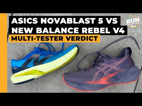 Asics Novablast 5 vs New Balance Rebel v4: Four runners compare two of the best daily trainers