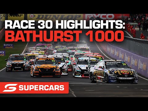 SUPERCARS 2022 Repco バサースト1000 レースハイライト動画