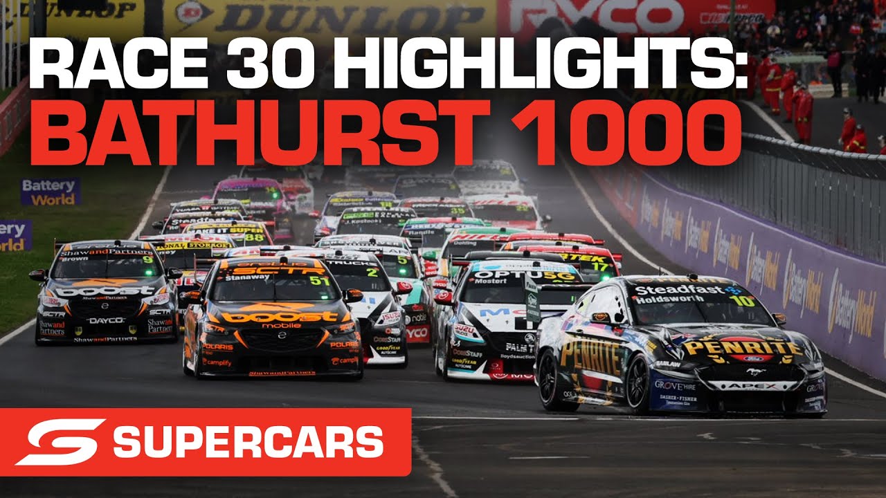 Race 30 Highlights - Repco Bathurst 1000 | Supercars 2022
