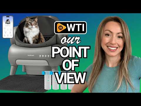 Neakasa M1 Plus Bundle Self-Cleaning Automatic Cat Litter Box - WTI product video review