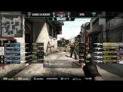 $10,000   RGN Winter Classic II Ro8   GamesAcademy vs SKDC bo3 Map 1 Dust 2