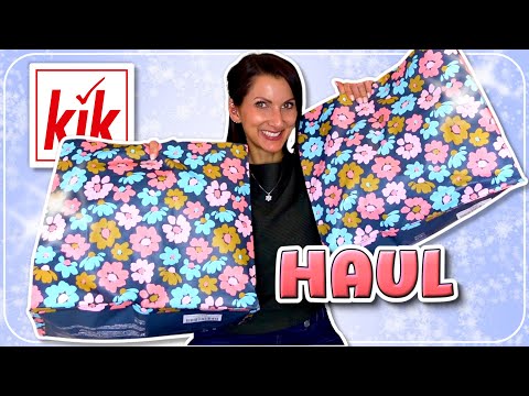 😍XXL Shoppen bei KIK • KIK HAUL mit Kleidung, Haushalt und Christmas Deko • Frühlingsrolina