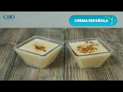🍮 CREMA ESPAÑOLA 🍮 Recetas que puedes preparar con Huevo CRÍO