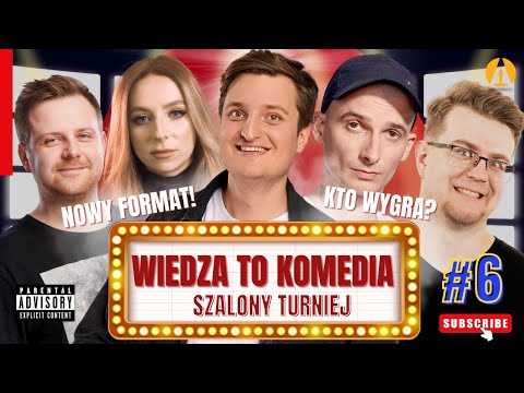 KNOWLEDGE IS COMEDY #6 - Minkiewicz, Sobaniec, Borkowski, Herring, Sikora (Comedy Tournament)