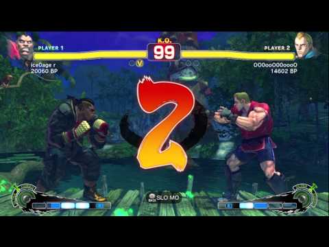 - R - [Balrog] vs OO0ooO00oooO [Abel] SSF4 Japanese Online Ranked Matches - TRUE-HD