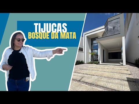 Tijucas: Casa no Bosque da Mata com Terreno Amplo — Veja Por Dentro
