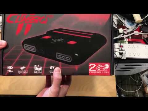 Old Skool Classiq 2 HD SNES and NES Clone Console Unboxing