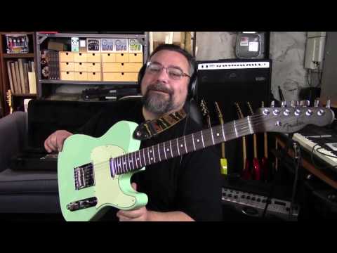 Fender American Standard Limited Edition Telecaster with Rosewood Neck in Surf Green