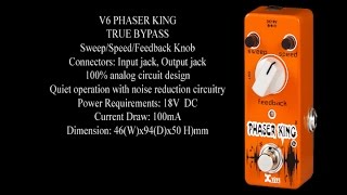 Pedal Demo: Xvive Phaser King On Bass Guitar By Jamie Mallender