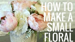 How to Make a Small Floral|Floral Design