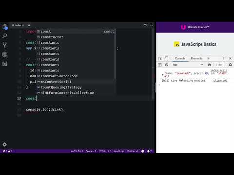 Ultimate JavaScript Basics 34 - Objects In-Depth - Object Literal, Function and Constructor Syntax