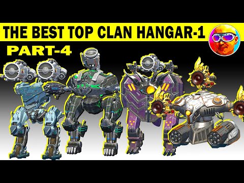 THE BEST TOP CLAN HANGAR -1 PART -4 WAR ROBOTS REMASTERED FENRIR SHELL OROSHI DEMETER