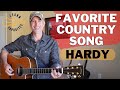 Favorite Country Song - HARDY | Guitar Tutorial