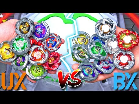 BEYBLADE UX vs BEYBLADE BX | Season 1 vs Season 2 | Beyblade X Battle