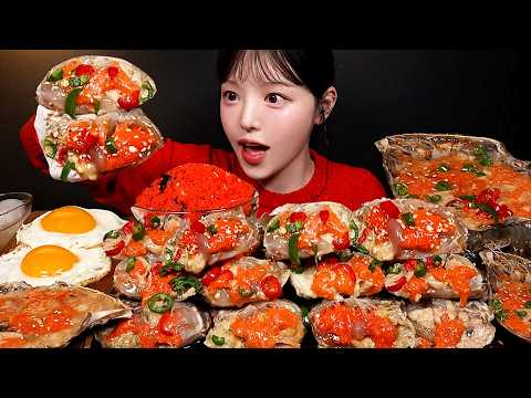 Giant Soy Sauce Marinated Crab & Shrimp Mukbang ASMR