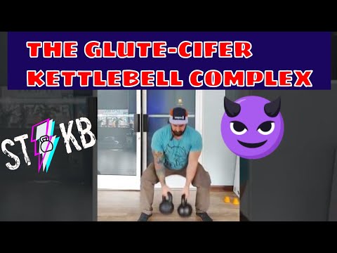 The "Glute-cifer" Kettlebell Complex from my Double Kettlebell Precision Course