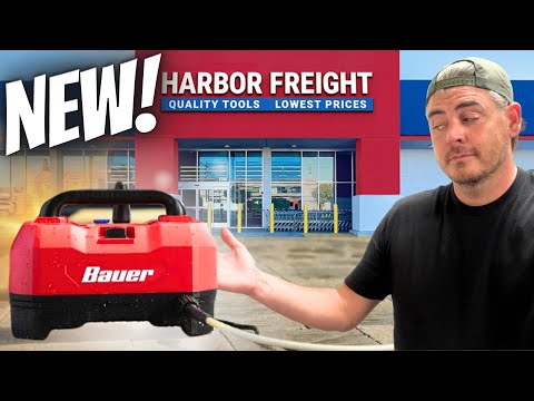 Brand new 1800psi BAUER Pressure Washer at HARBOR FREIGHT! - Any Good?