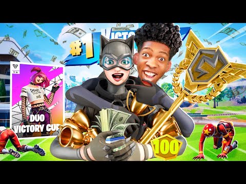 I Hired a Pro to Win the Duo Cash Cup..