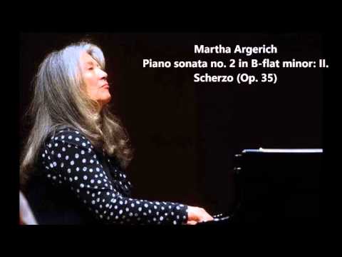 Martha Argerich: The complete Piano sonata no. 2 in B-flat minor Op. 35"(Chopin)
