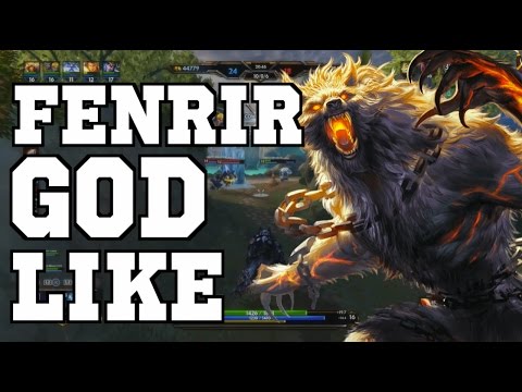 SMITE: *FENRIR GODLIKE*