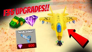 Road to MAXED F35 in Military Tycoon