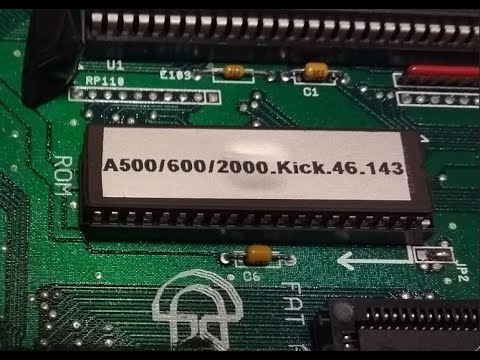Burn kickstart 46.143 to ep-rom for Amiga 500