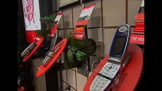 Shopping for cell phones in 2003 at a Verizon store