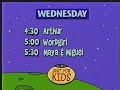 PBS Kids Schedule Bumper Outer Space UNC TV 2008
