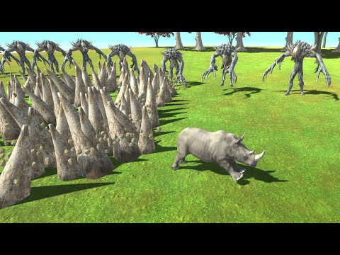 Only Fast Runners Will Escape from SCOURGE ROAD - Animal Revolt Battle Simulator
